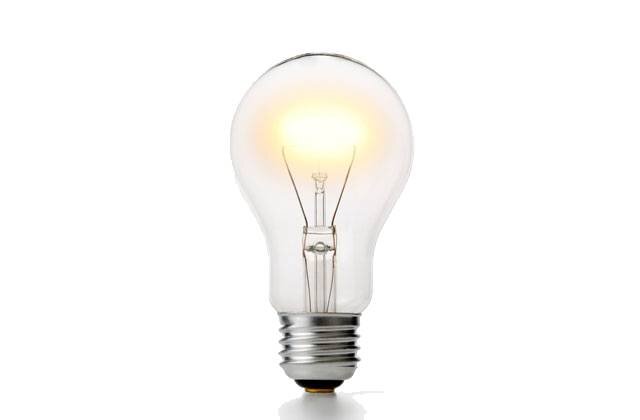 Ampoule à incandescence à intensité variable