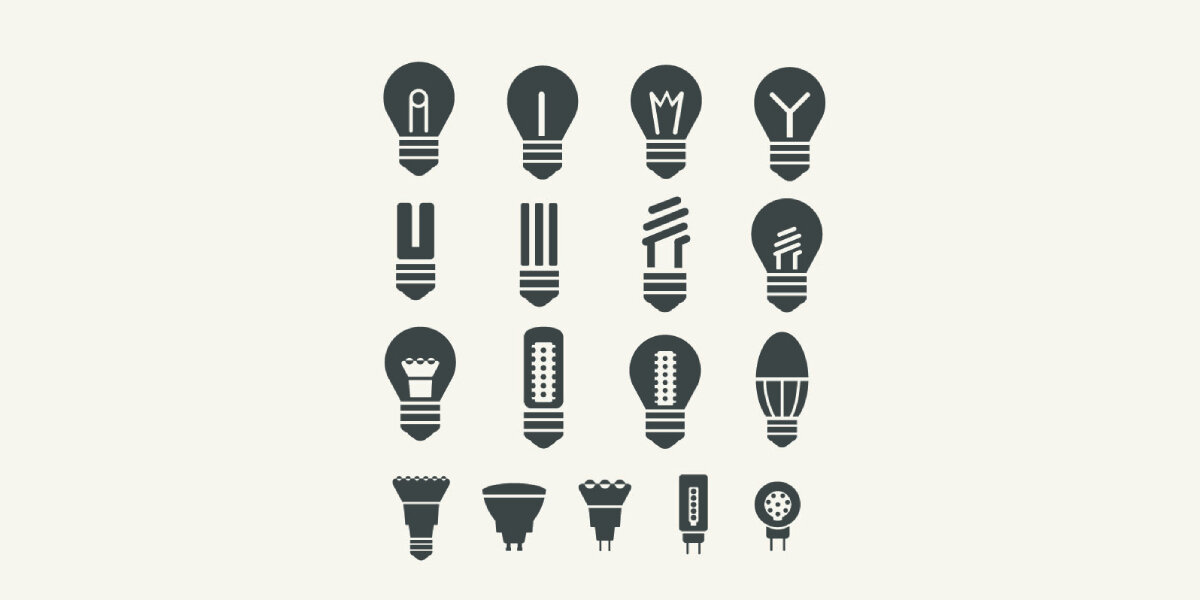 Les culots d'ampoules les plus courants: vue d'ensemble