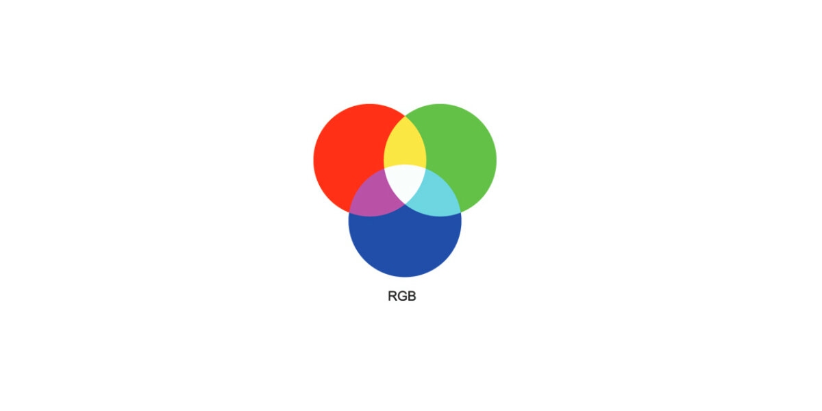 Espaces colorimétriques RVB: différentes nuances de couleurs