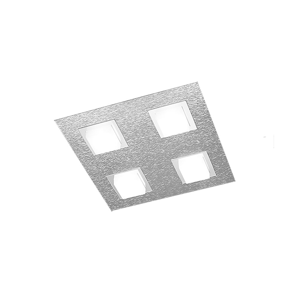 Plafonnier Grossmann BASIC LED Aluminium, 4 lumières main product photo