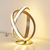 Lampe à poser Woyens LED Nickel mat, 1 lumière