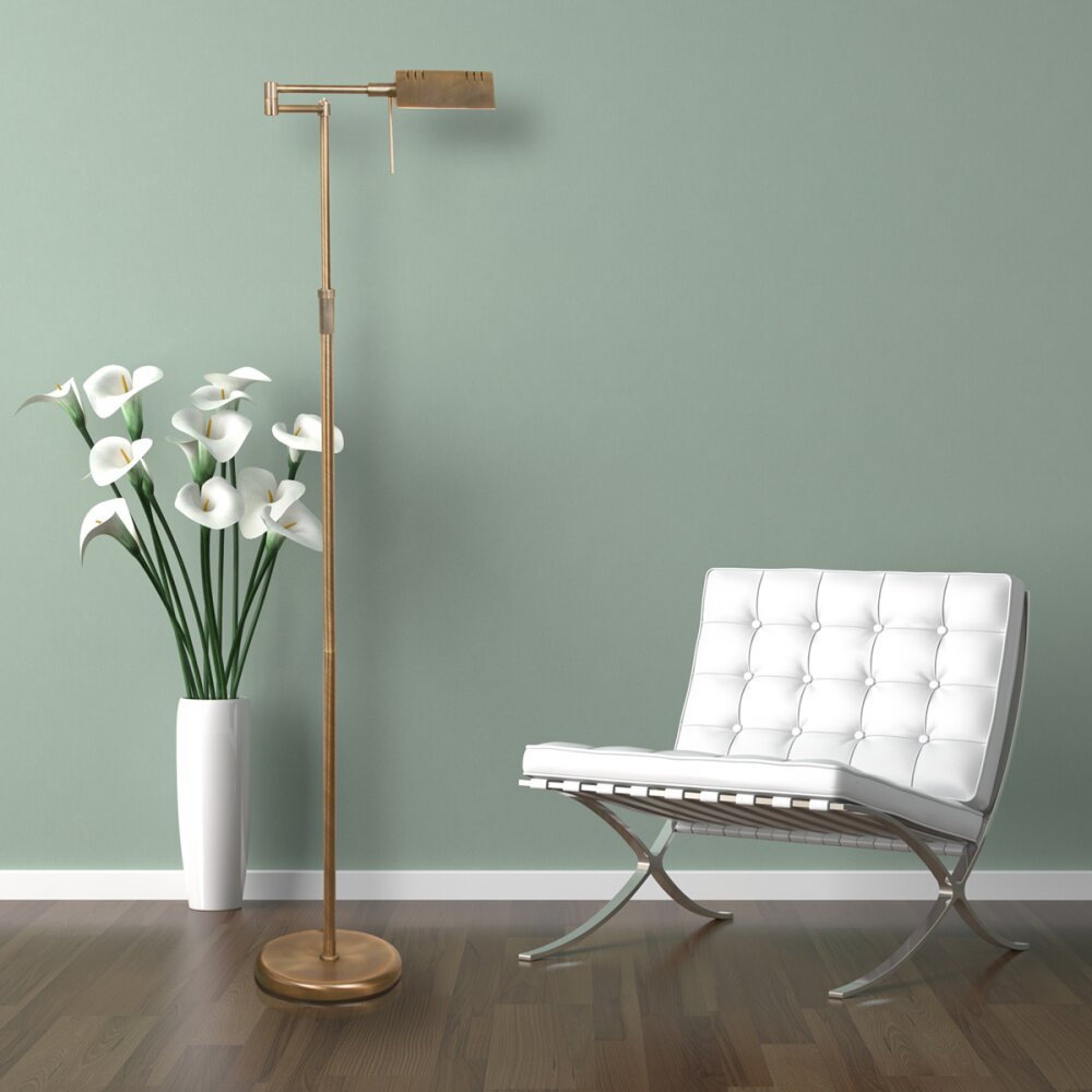 Lampadaire Steinhauer MEXLITE LED Bronze, 1 lumière main product photo