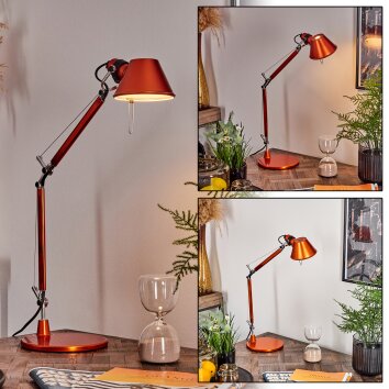 Lampe à poser Artemide TOLOMEO MICRO Orange, 1 lumière