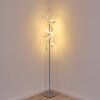 Lampadaire Lavaca LED Argenté, 2 lumières