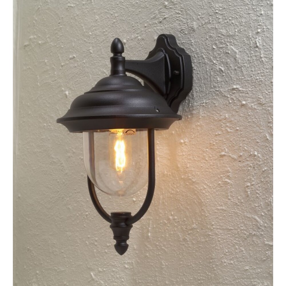 Applique murale Konstsmide Parma Noir, 1 lumière main product photo