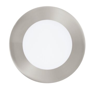 Spot encastrable Eglo FUEVA-C LED Nickel mat, 1 lumière, Changeur de couleurs