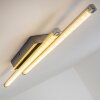 Plafonnier ISKUT LED Chrome, 2 lumières