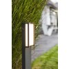 Borne lumineuse Lutec Qubo LED Anthracite, 1 lumière