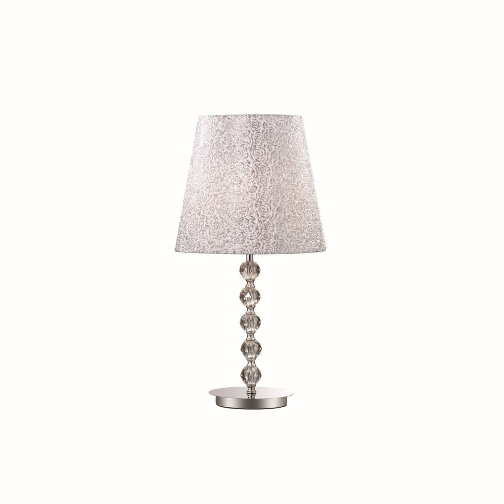 Lampe à poser Ideal Lux LE ROY Chrome, 1 lumière main product photo
