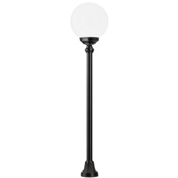 Lampadaire d'extérieur LCD Soltau Noir, 1 lumière