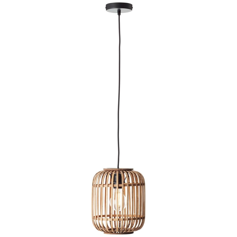 Suspension Brilliant Woodrow Brun, 1 lumière main product photo