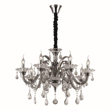 Suspension Ideal Lux COLOSSAL Chrome, 8 lumières