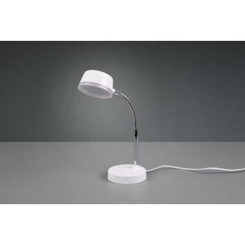 Lampe de table Reality Kiko LED Blanc, 1 lumière