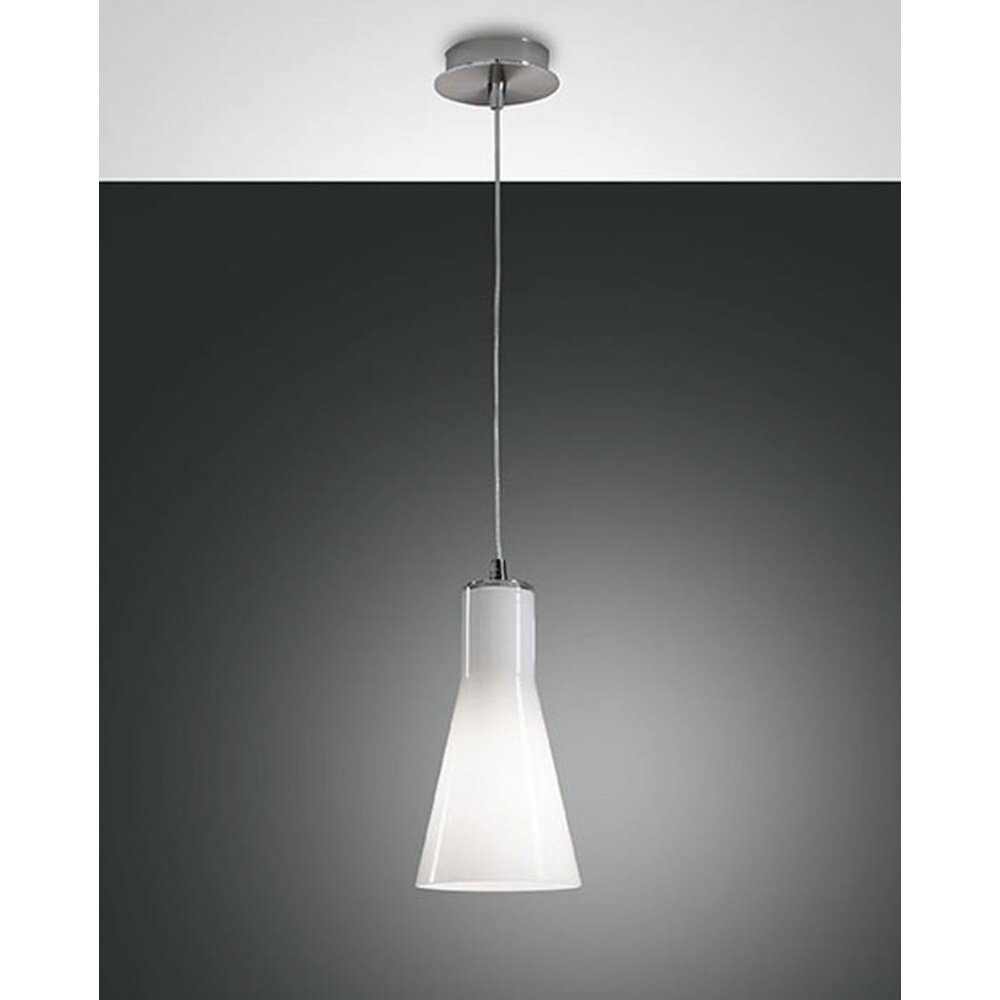 Suspension Fabas Luce DIANA Chrome, 1 lumière main product photo