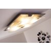 Plafonnier Eglo GUADIANO LED Nickel mat, 4 lumières