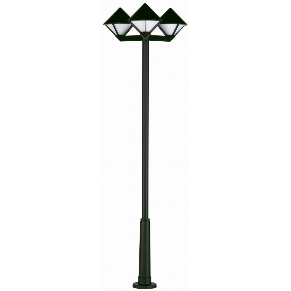 Lampadaire Albert 2052 Noir, 3 lumières main product photo