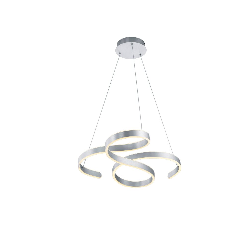 Suspension Trio Francis LED Aluminium, 1 lumière main product photo