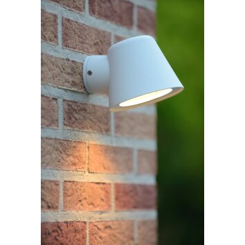 Applique Lucide DINGO LED Blanc, 1 lumière