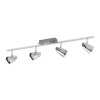Spot Eglo CORBERA Chrome, 4 lumières