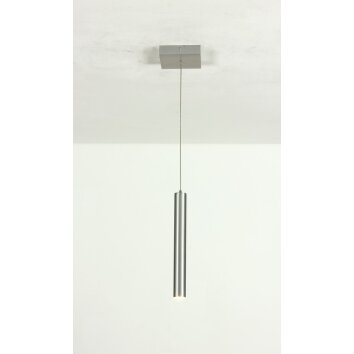 Lampe suspension Bopp Plus LED Aluminium, 1 lumière