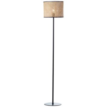 Lampadaire Brilliant Wiley Noir, 1 lumière