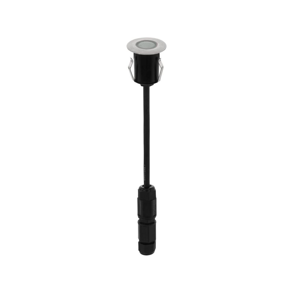 Spot encastrable au sol Eglo TRONTO LED Acier inoxydable, Noir, 1 lumière main product photo