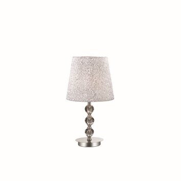 Lampe à poser Ideal Lux LE ROY Chrome, 1 lumière
