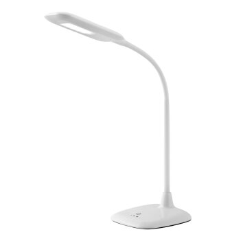Lampe à poser Brilliant Nele LED Blanc, 1 lumière