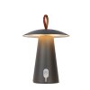 Lampe de table Lucide LA DONNA Anthracite, 1 lumière