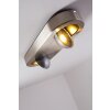 Plafonnier Granada LED Nickel mat, 2 lumières