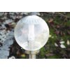 Lampe d'extérieur Globo BOWLE II Acier inoxydable, Transparent, 1 lumière