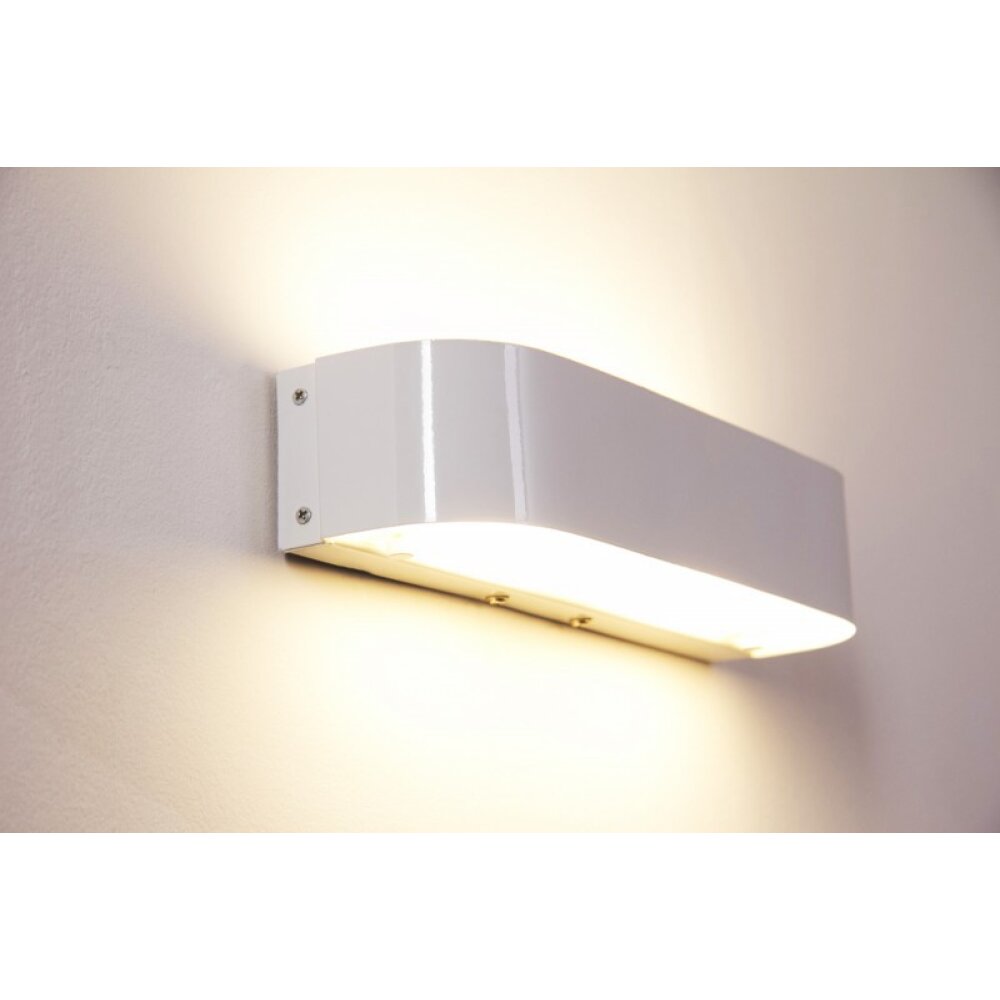 Applique murale LED Trio Blanc, 2 lumières main product photo