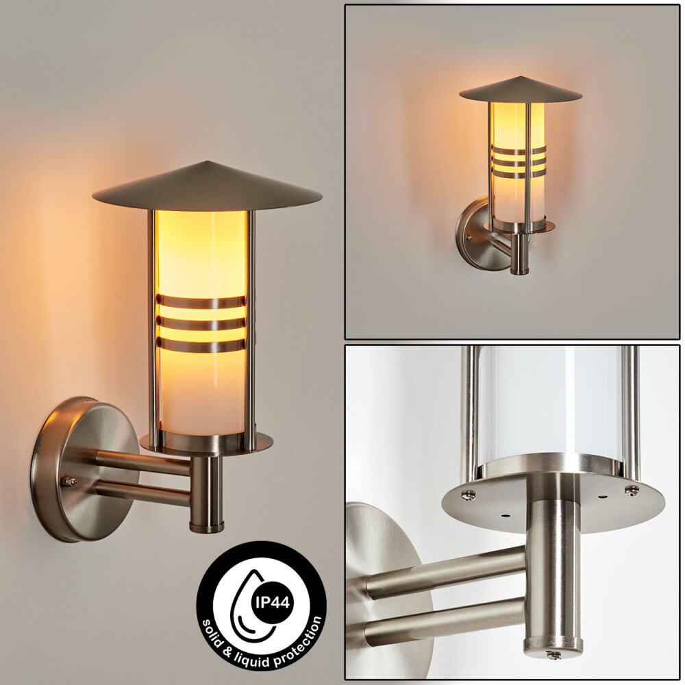 Applique extérieure Forli Acier inoxydable, 1 lumière main product photo