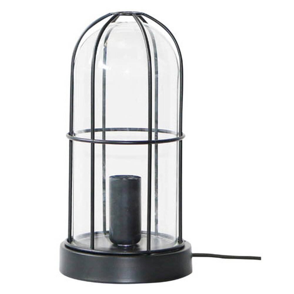 Lampe à poser Brilliant Storm Noir, 1 lumière main product photo