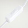 Lampe à poser Takeda Blanc, 1 lumière
