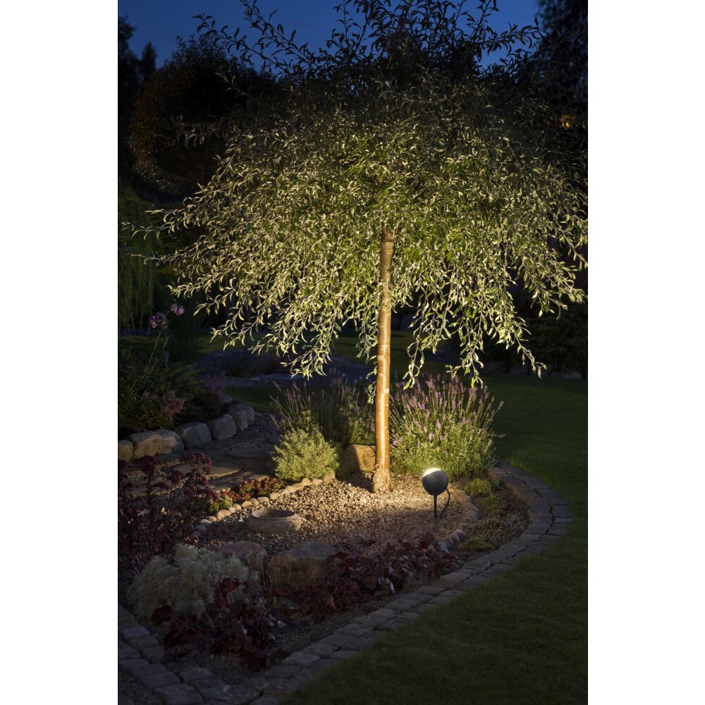 Spot sur pieu Konstsmide Lecce LED Noir, 1 lumière main product photo