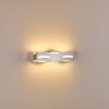 Applique murale Nagold LED Chrome, Nickel mat, 1 lumière