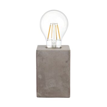 Lampe à poser Eglo Prestwick Gris, 1 lumière Lampe à poser Eglo Prestwick Gris, 1 lumière