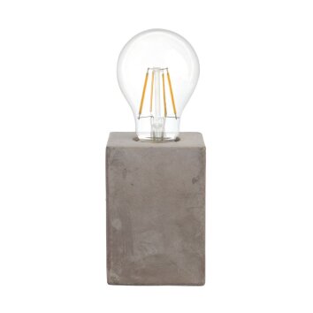 Lampe à poser Eglo Prestwick Gris, 1 lumière