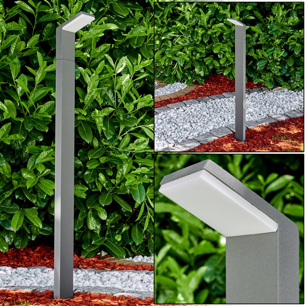 Borne lumineuse Korup LED Aluminium, 1 lumière main product photo