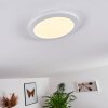 Plafonnier Siguna LED Blanc, 1 lumière