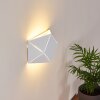 Applique murale Shouver LED Blanc, 1 lumière