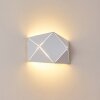 Applique murale Shouver LED Blanc, 1 lumière