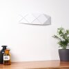 Applique murale Shouver LED Blanc, 1 lumière