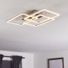 Plafonnier Cheka LED Aluminium, 3 lumières