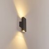 Applique murale Roseau LED Anthracite, 1 lumière