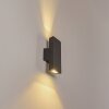 Applique murale Roseau LED Anthracite, 1 lumière