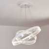 Suspension Lezha LED Blanc, 2 lumières