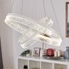 Suspension Lezha LED Blanc, 2 lumières