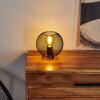 Lampe de table Luena Noir, 1 lumière